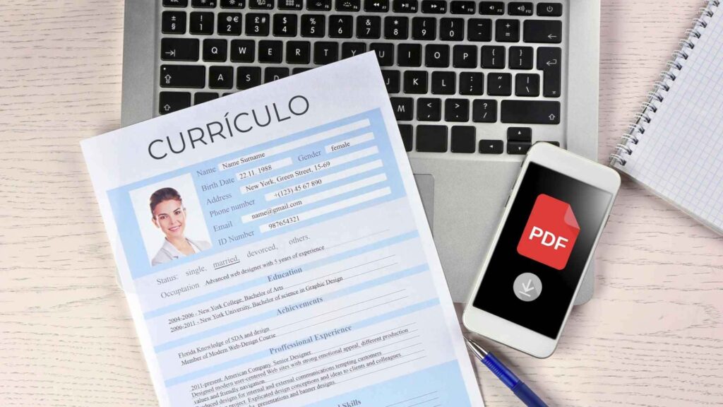 Melhores Apps para Fazer Currículo em PDF Grátis.