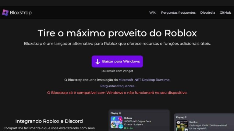 Bloxstrap o que é como funciona vale a pena usar.