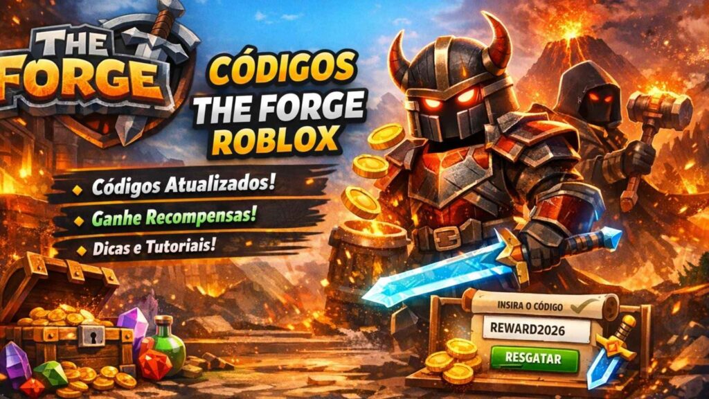 códigos The Forge Roblox.