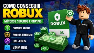 Como Conseguir Robux Métodos Seguros e Oficiais para Ganhar a Moeda do Roblox.