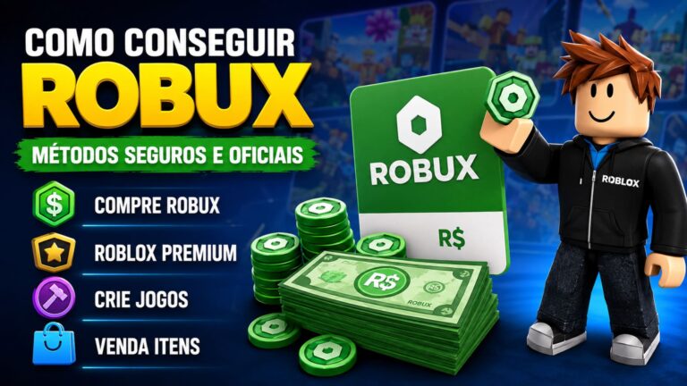 Como Conseguir Robux Métodos Seguros e Oficiais para Ganhar a Moeda do Roblox.
