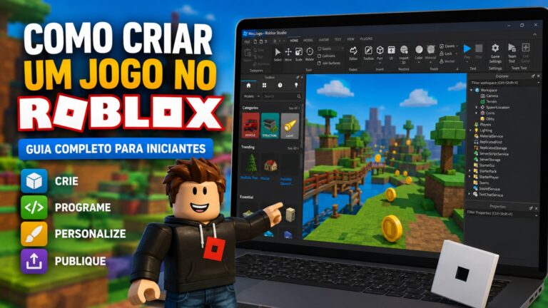 Como Criar um Jogo no Roblox Guia Completo para Iniciantes.