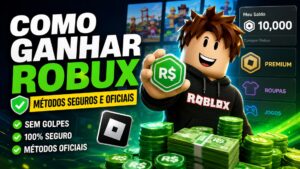 Como ganhar Robux de forma segura utilizando métodos oficiais do Roblox.