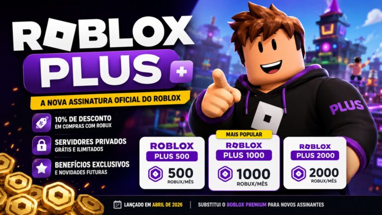 Roblox Plus, a nova assinatura oficial do Roblox.