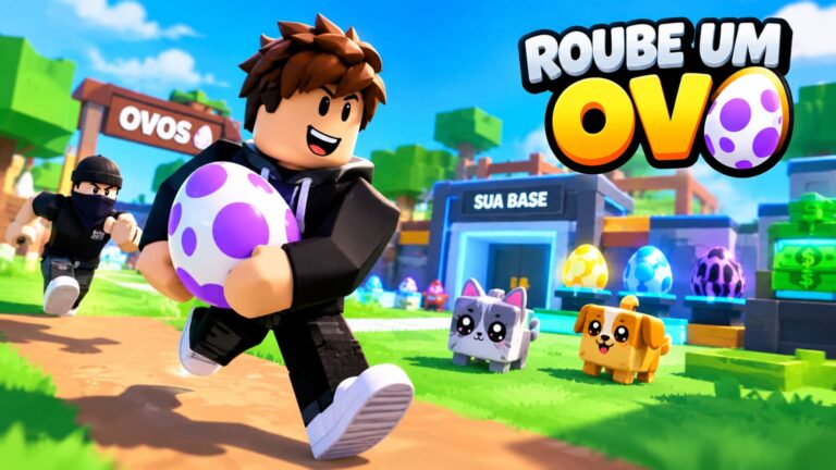 Roube um ovo Steal An Egg no Roblox.