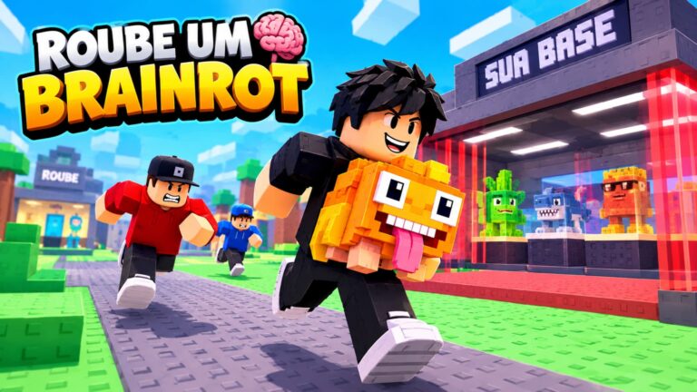 Roube um Brainrot no Roblox.